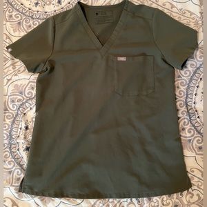 FIGS Womens Scrub Set in Moss